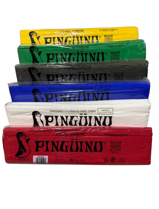 PINGUINO PAPEL CREPE